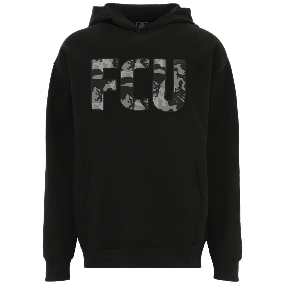 Kapuzenpullover FCU - schwarz