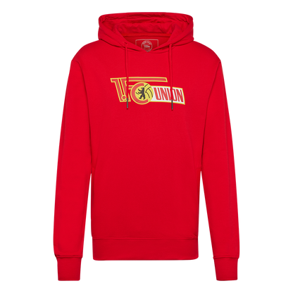 Kapuzenpullover Logo - rot