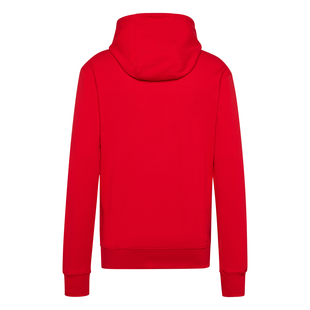 Kapuzenpullover Logo - rot