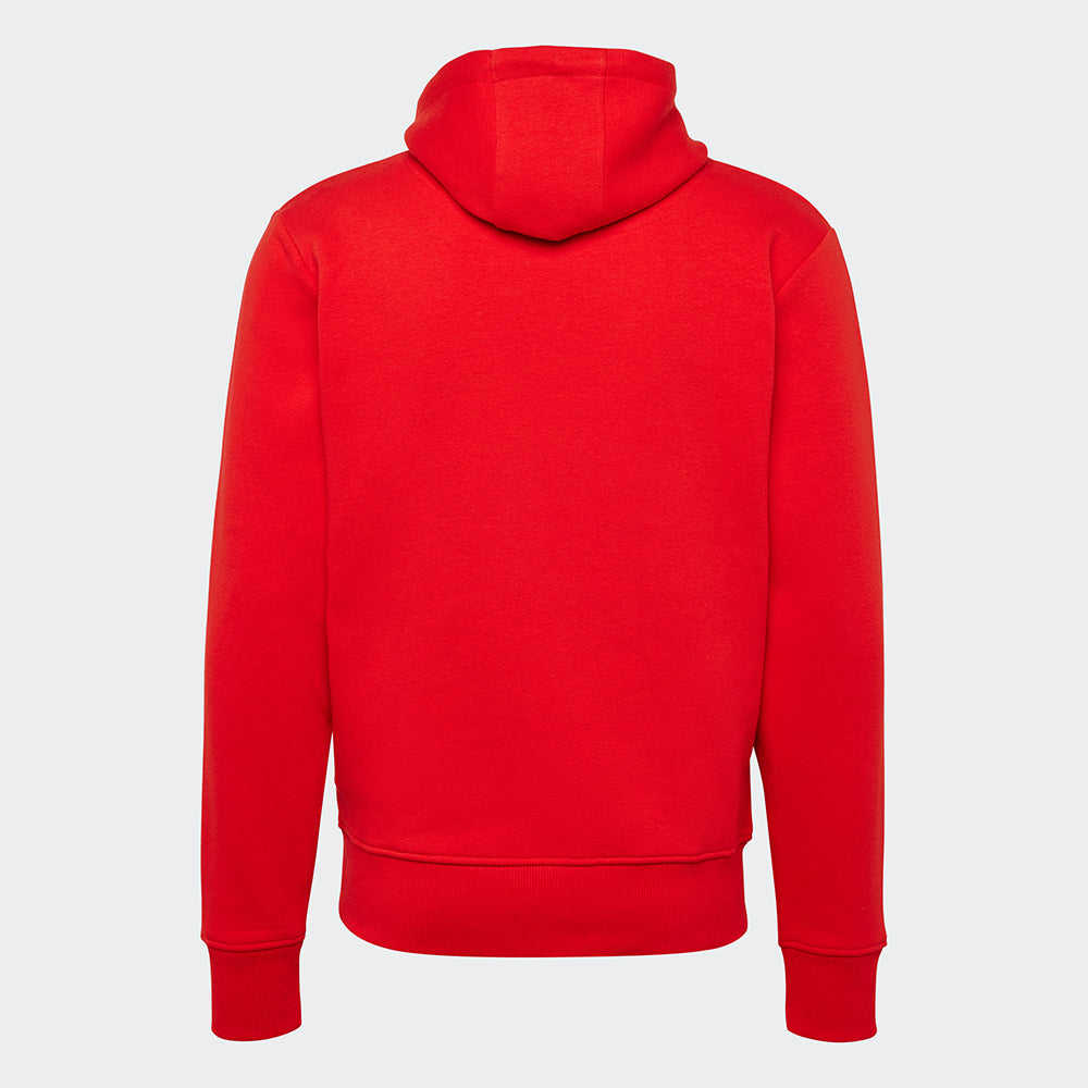 Hoodie UNVEU - rot