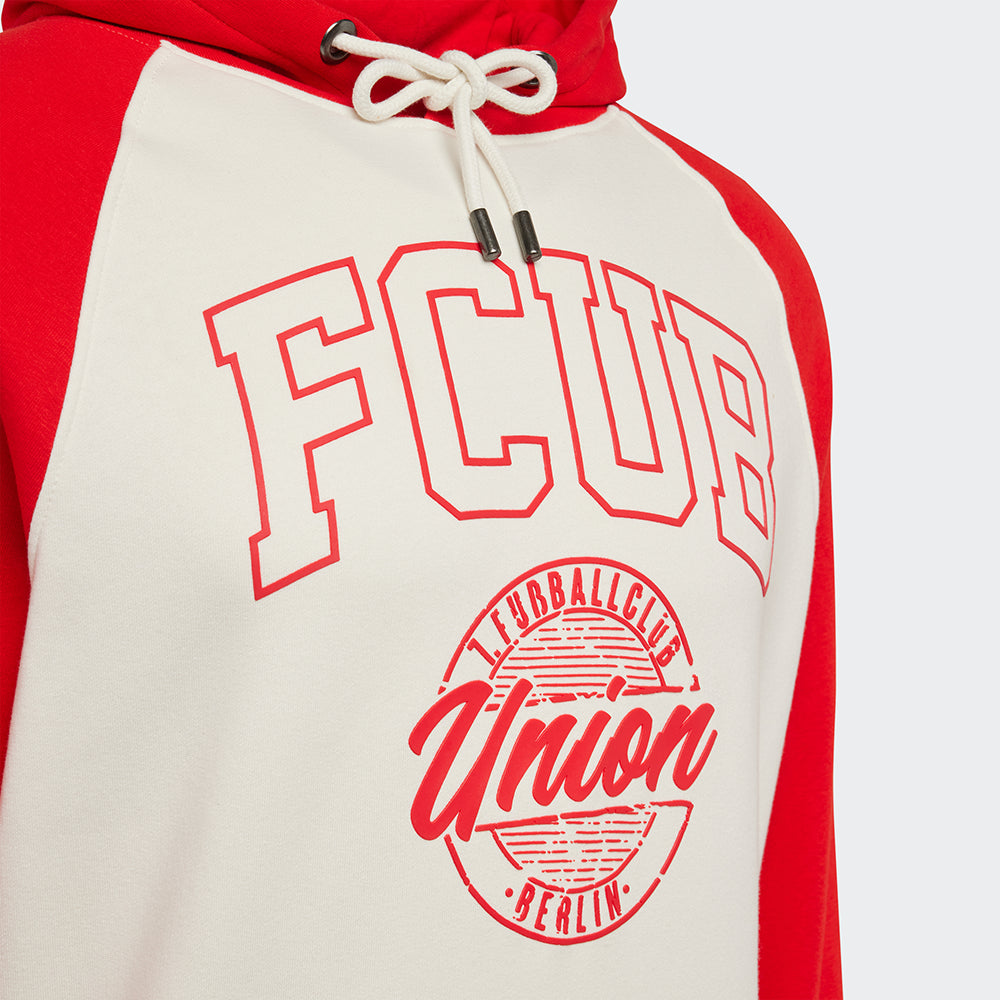 Hoodie College FCUB - weiß/rot