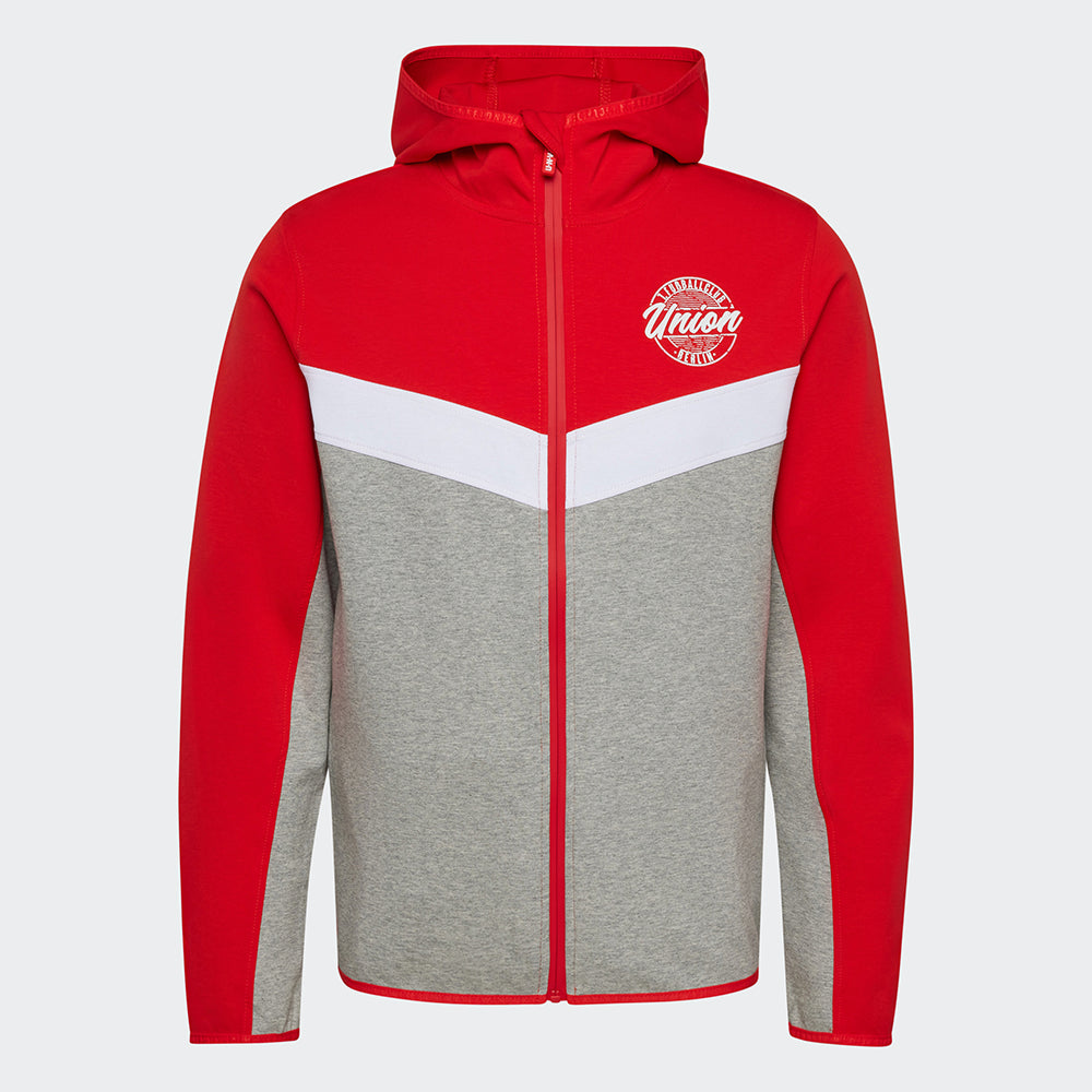 Jacke Union - grau/rot