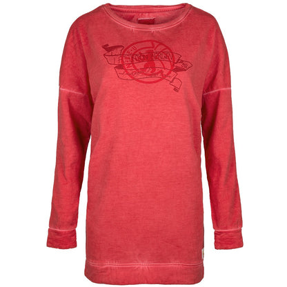 Women's Sweater Banner - red