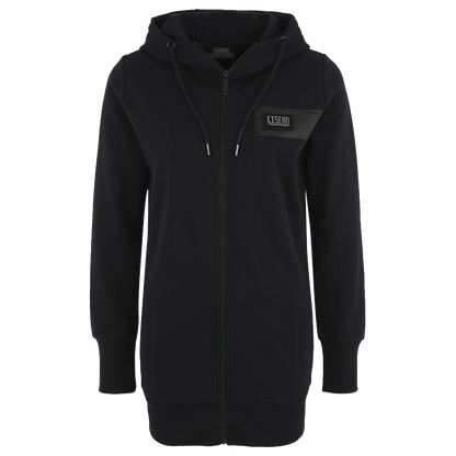 Frauen Sweatjacke Eisern - schwarz