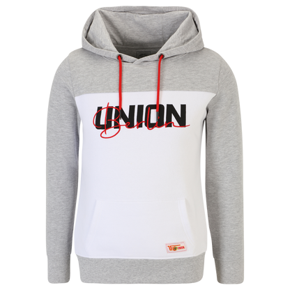 Women's Hoodie Union Signature - white/grey