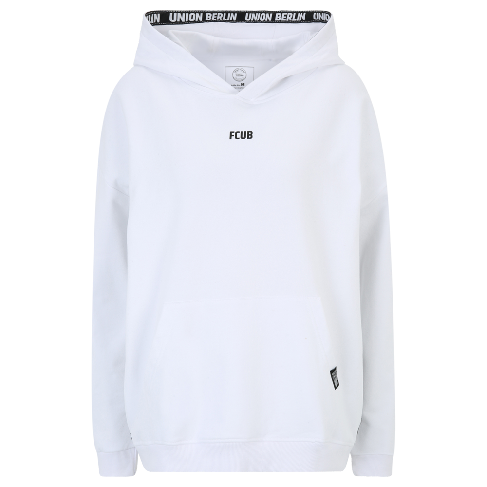 Women's hoodie FCUB oversized - white