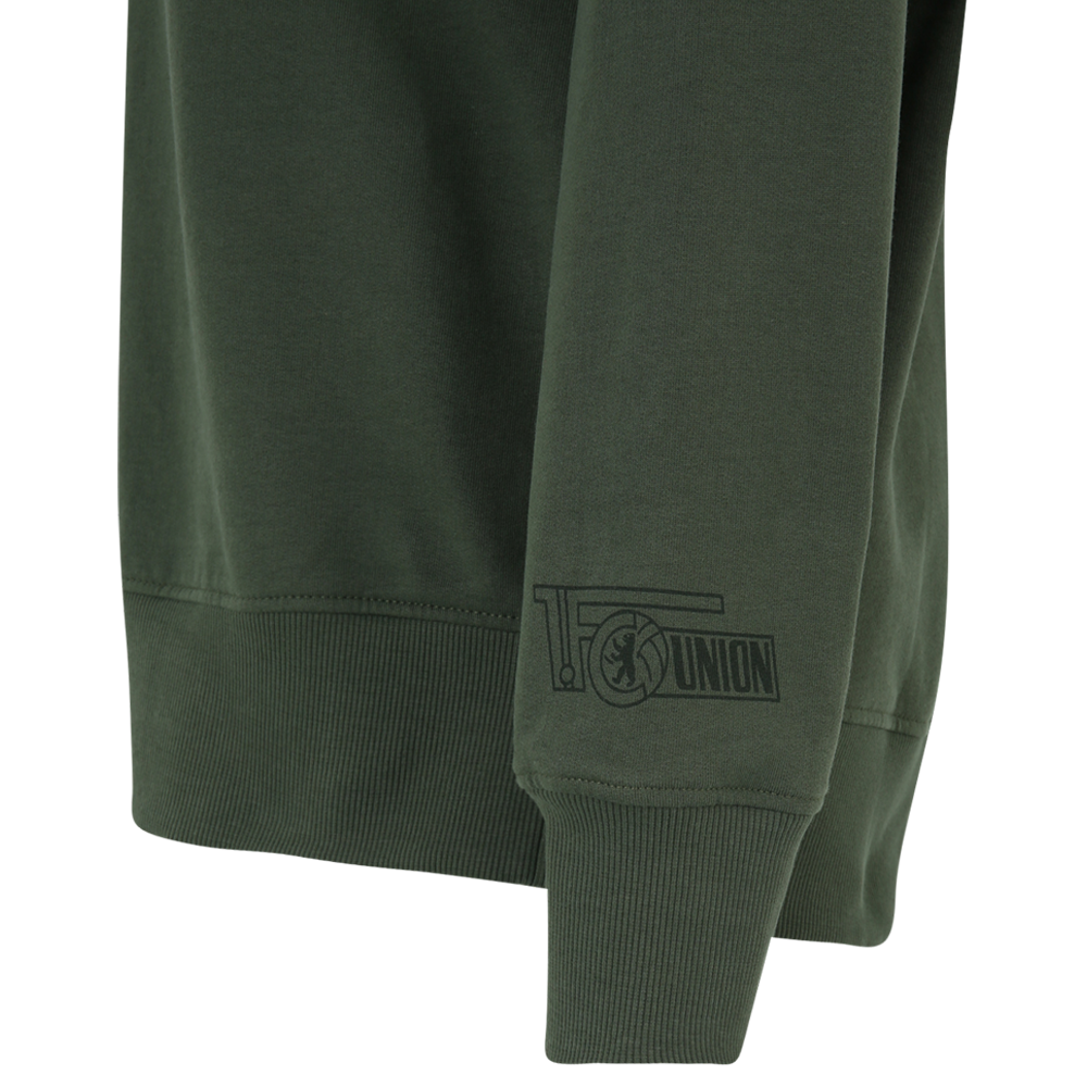 Women's hoodie Eisern Union oversized - green