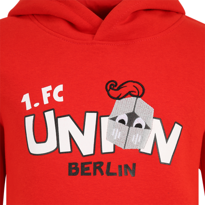 Kinder Kapuzenpullover 1. FC Union Berlin - rot