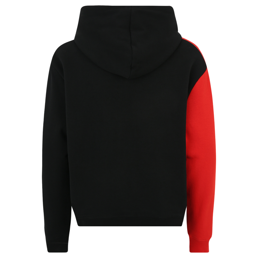 Kinder Kapuzenpullover Champions League Logo - schwarz