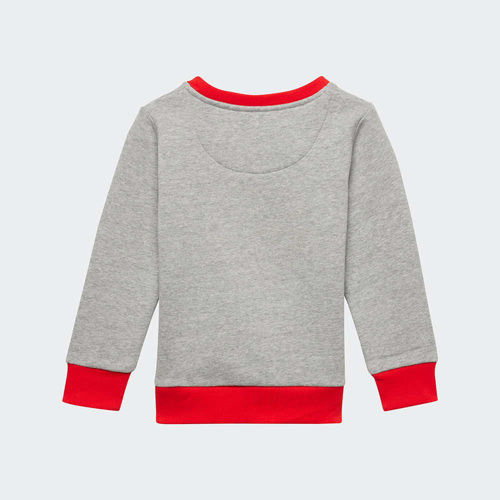 Kinder Sweater Pailetten - grau