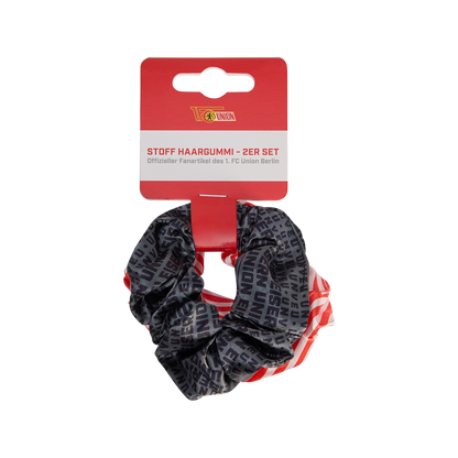 Stoff Haargummi - 2er Set