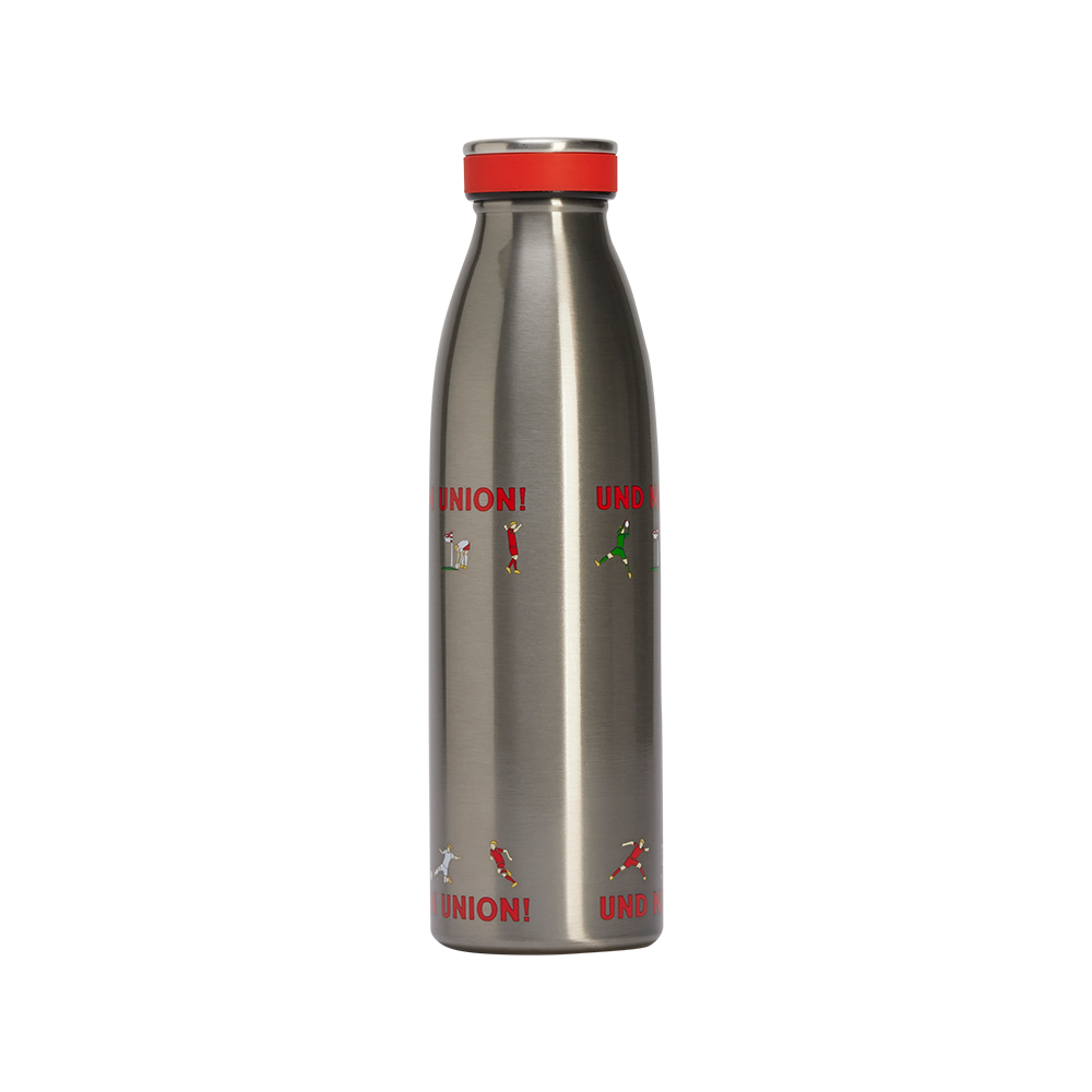 Insulated bottle grey - Logo