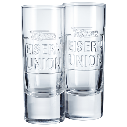 Schnapsglas 2er Set Eisern Union