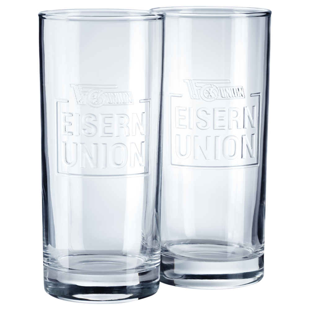 Trinkglas 2er Set Eisern Union