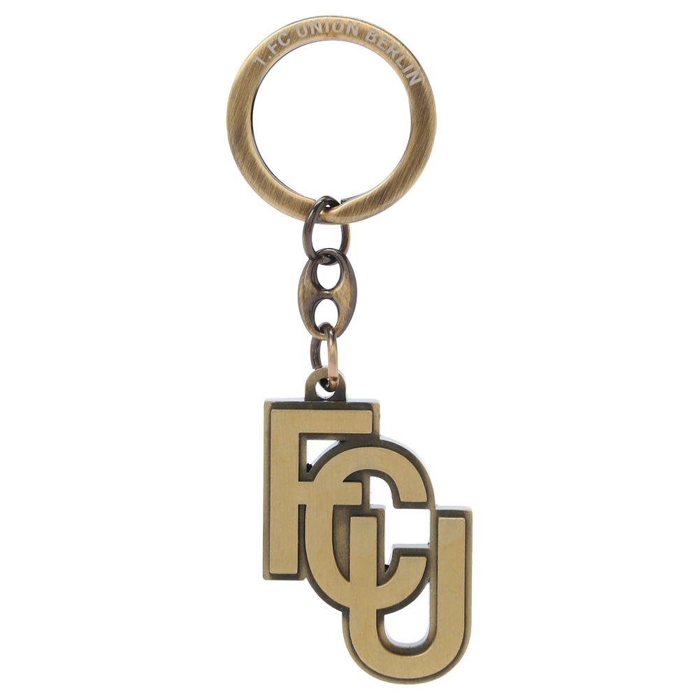 Schlüsselanhänger FCU - gold