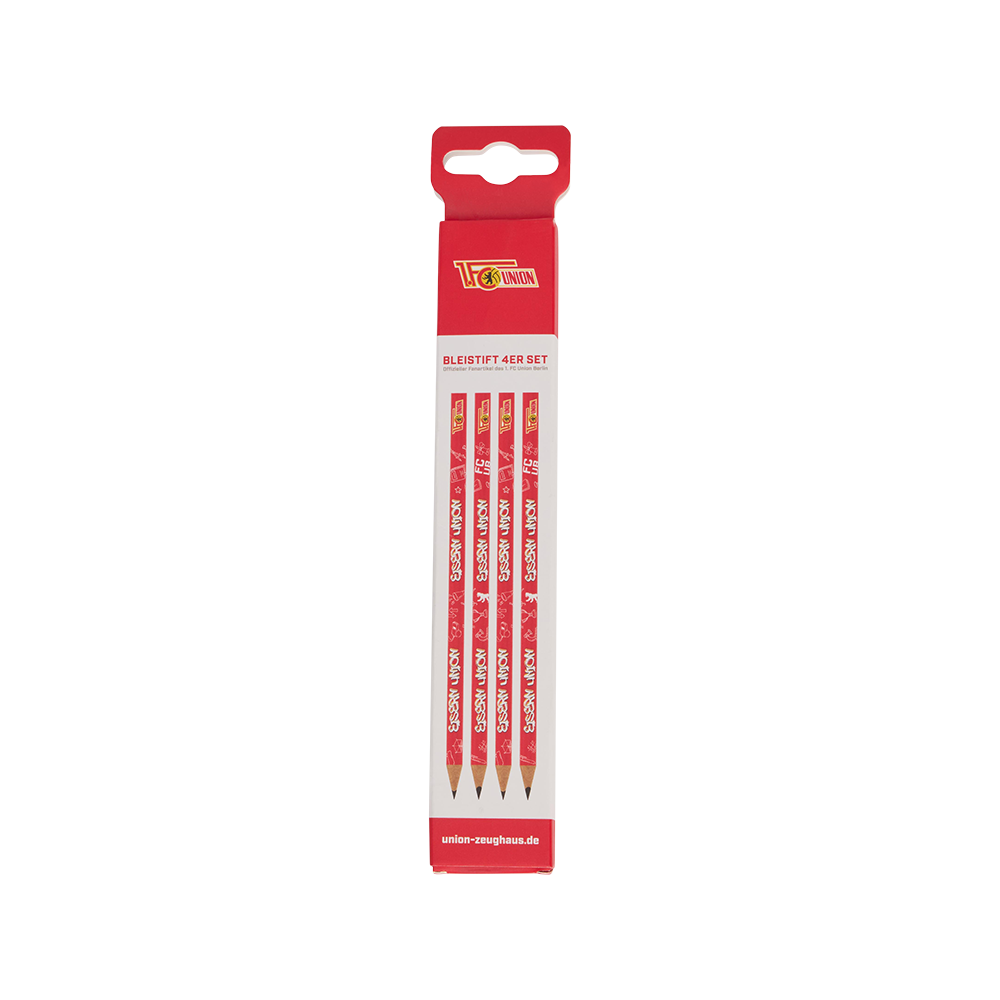 Bleistift 4er Set - Eisern Union