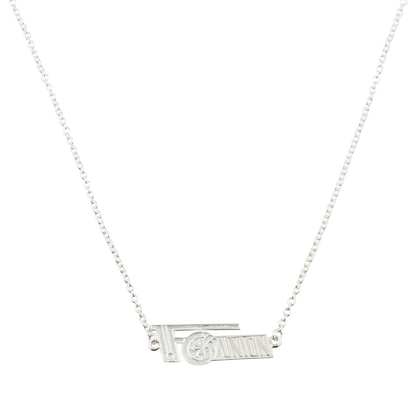 Chain Logo - silver