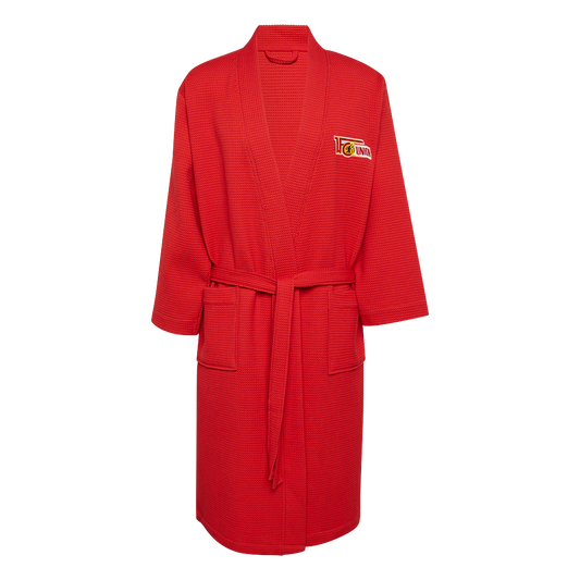Bademantel Vereinslogo - rot