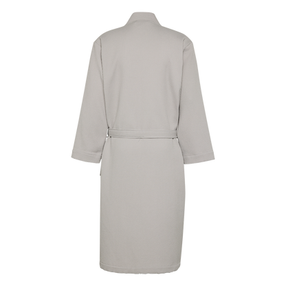 Bademantel Vereinslogo - grau