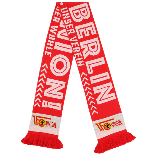 Bufanda Union Berlin - rojo/blanco
