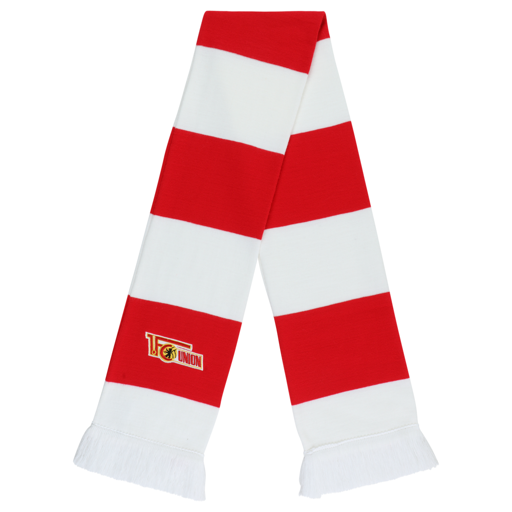 Schal Champions League Blockstreifen - rot/weiß