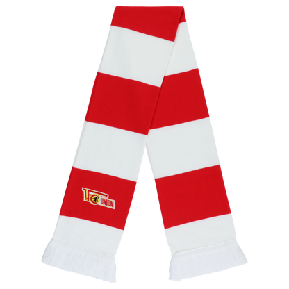 Scarf Champions League block stripes - red/white