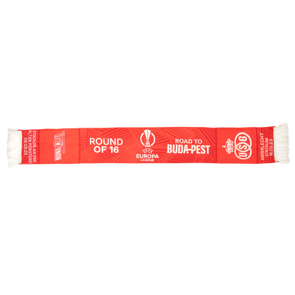 Schal UEFA Achtelfinale - rot 22/23