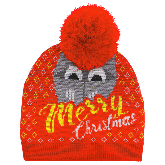 Children's winter hat Merry Christmas