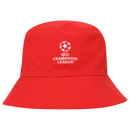 Reversible fisherman hat Champions League - red/white