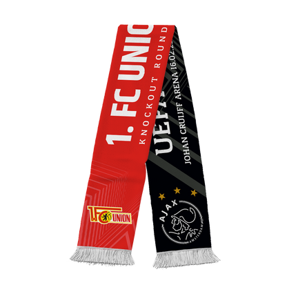 Schal UEFA EL Play-Off - rot/schwarz