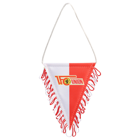 Autowimpel Logo - rot/weiß