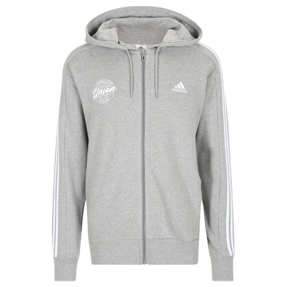 Adidas sweatjacke herren grau shop