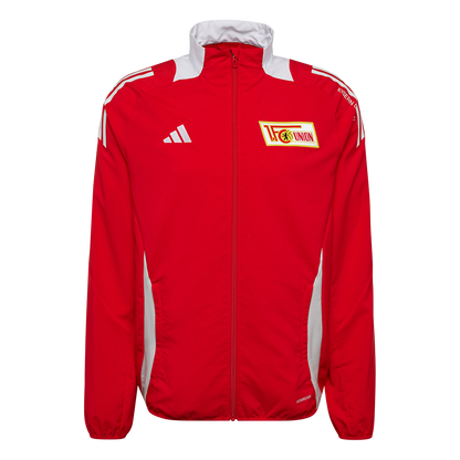 Adidas Prasentationsjacke rot Team 24 25