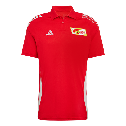 Adidas polo shirt - red Team 24/25