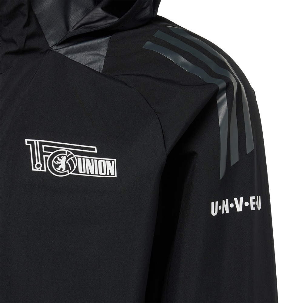 Adidas all weather jacket black Team 24 25 Union Zeughaus