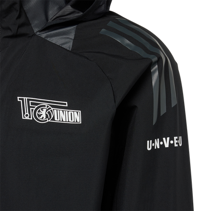 Adidas all weather jacket black Team 24 25 Union Zeughaus