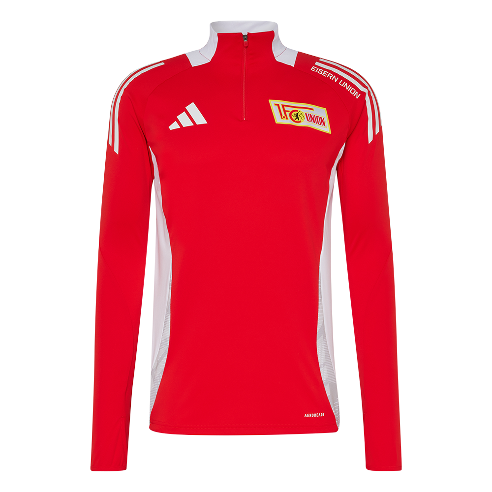 Adidas Langarmshirt - rot Team 24/25