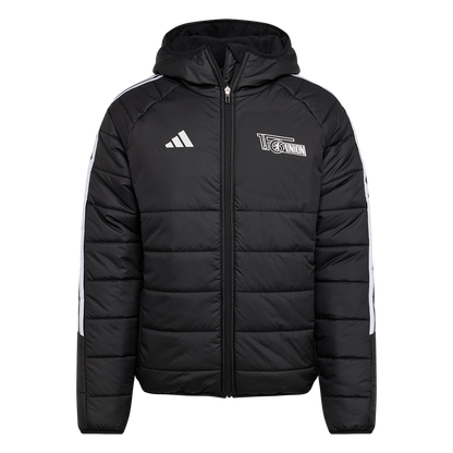 Black adidas padded jacket on sale