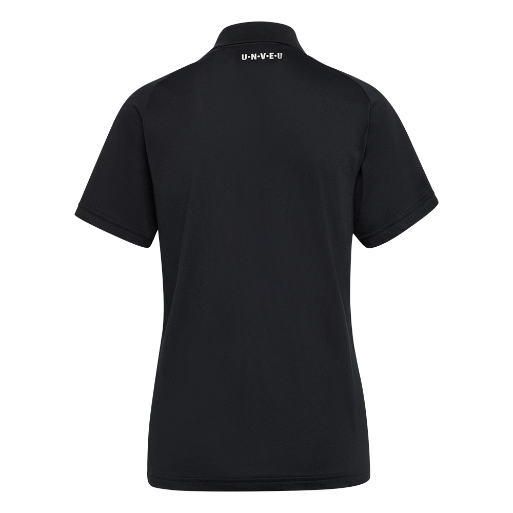 Black polo t shirt women's sales