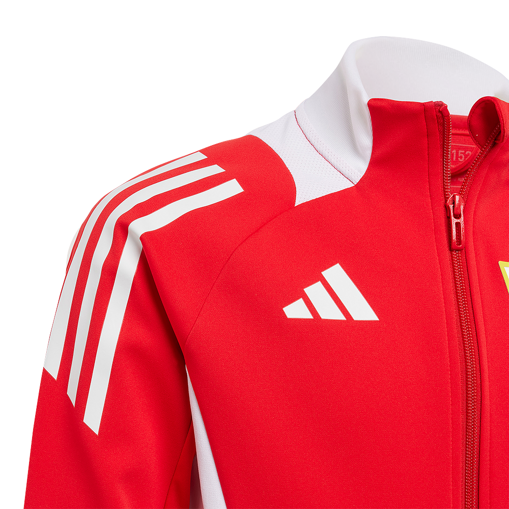Adidas kids tracksuit jacket - red 24/25