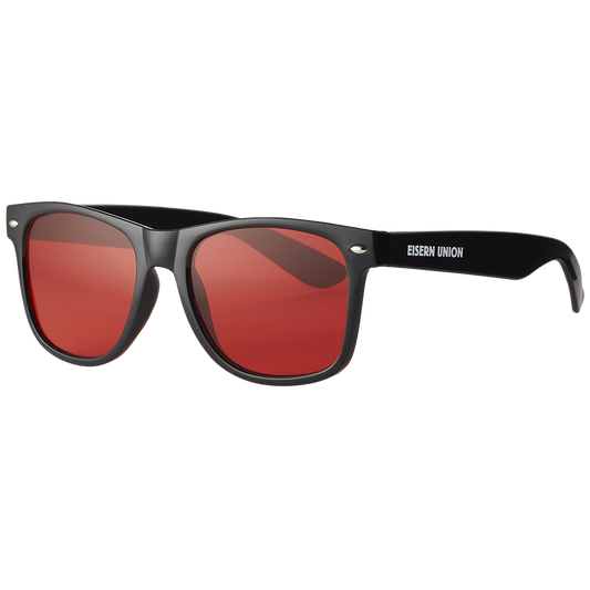 Sonnenbrille Eisern Union - rot/schwarz