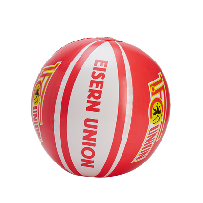 Strandball Logo - rot/weiß
