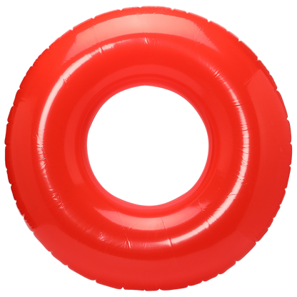 Schwimmring Logo - rot/weiß
