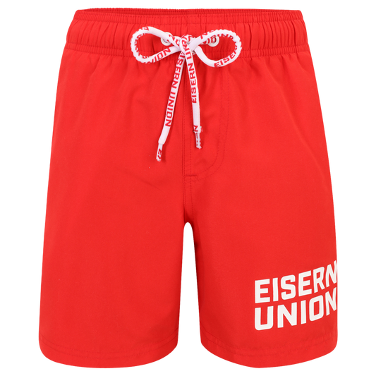 Kinder Badehose Eisern Union - rot