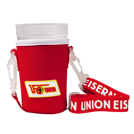Becherhalter Logo - rot
