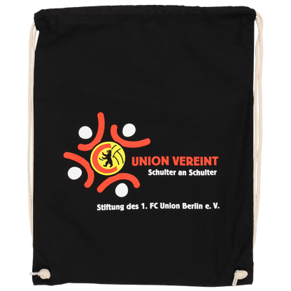 Turnbeutel Union Vereint - schwarz