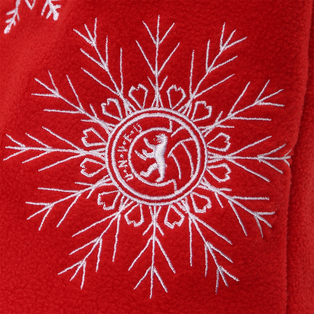 Weihnachtsmütze Logo - rot