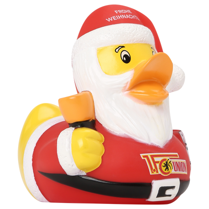 Rubber duck Santa Claus