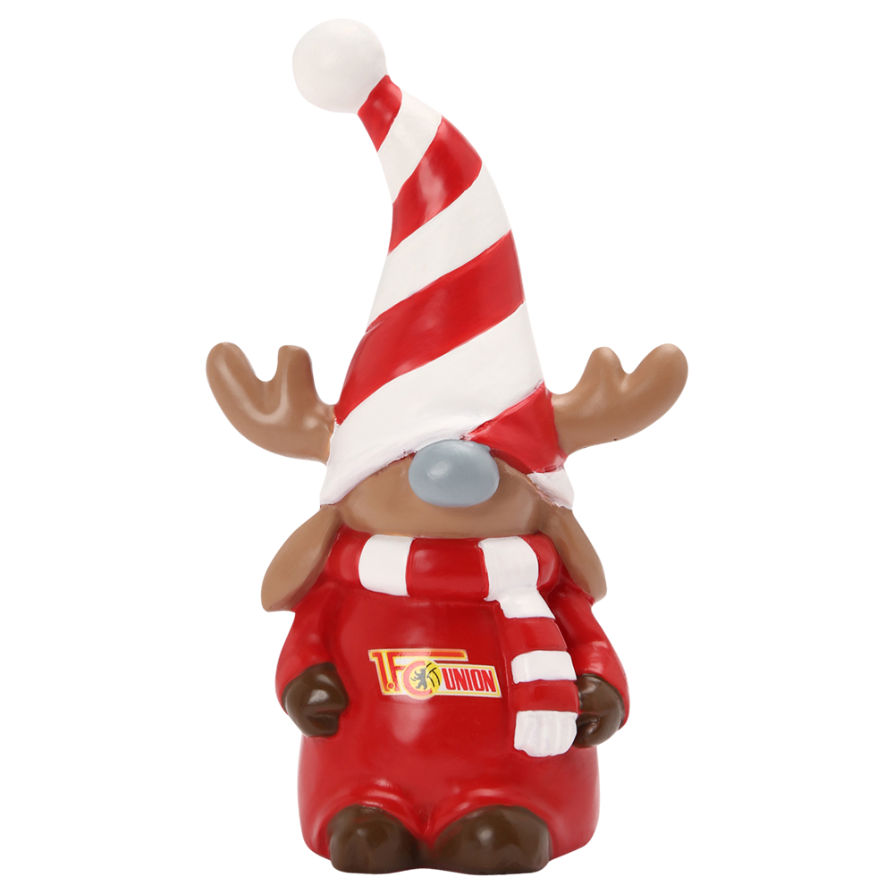 Moose figures set of 2 - red/white
