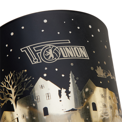 Teelichthalter 2er Set - schwarz